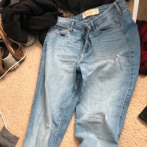 denim super skinny jeans